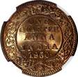 1/4 Anna India-British George V Bronze 1930 (C)  NGC MS64 RB KM# 512 (013)