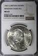 United Kingdom 1965 Crown 1965 Great Britain Elizabeth II Churchill  38.61 mm NGC MS63 KM# 910 (044)