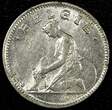 50 Centimes Belgium Nickel 1923  Dutch text aUNC KM# 88 (25 016)