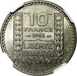 10 Francs France Copper-Nickel 1948  NGC UNC DETAILS GAD-811;KM# 909.1 (166) NGC unz DETAILS GAD