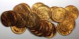 1 Centesimo Panama Bronze 1968  UNC/BU RED KM# 22 RANDOM PICK (1 Coin) (23 783) unz