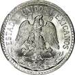 50 Centavos Mexico ESTADOS UNIDOS Silver 1944 M  NGC MS66 GEM BU KM# 447 (044)