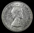 1954 Florin 1954 Australia Silver  Royal Visit of Elizabeth II High Grade KM# 55 (923) Uncertified