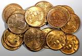 1 Centesimo Panama Bronze 1968  UNC/BU RED KM# 22 RANDOM PICK (1 Coin) (23 783) unz
