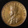 1/4 Anna India-British George V Bronze 1936 (B)  UNC RED Toned KM# 512 (27 726) unz
