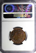 1/4 Anna India-British George V Bronze 1934 (C)  NGC MS65 RB NICE RED KM# 512 (5)
