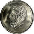 50 Drachmes Greece 1982  NGC MS65 Solon the Archon of Athens KM# 134 (019)