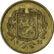 10 Markkaa Finland Aluminum-Bronze 1932-S  XF Condition KM# 32A (10 209) Uncertified