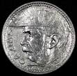 2000 Reis Brazil Silver 1935  Duke of Caxias 1 YEAR TYPE KM# 535 (25 195) Uncertified