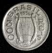 300 Reis BRAZIL Carlos Gomes Copper-Nickel 1936  KM# 538 (27 788) Uncertified