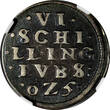 6 Skilling Denmark GLUCKSTADT Christian IV 1625  Lybsk NGC XF40 TOP GRADED KM# 18
