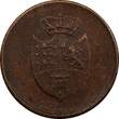 4 Skilling Denmark Frederik VI Copper 1815  Token Coinage KM# Tn6 (11 320) Uncertified