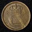 Bronze Denmark Christian X  1915 VBP; GJ 2 Ore aUNC KM# 813.1 (27 691)