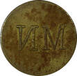EGYPT AE 1900-20 Token Ovb-AH1203 Islambul coin,Rev with N retrograde M RARE(7)