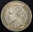 2 Francs FRANCE Napoleon III Silver 1866 A  Paris Mint Toned XF KM# 807.1 (44) Uncertified