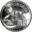 1 Pound Egypt Silver AH1402 1982  Al Azhar Mosque NGC MS65 KM#540 (25)