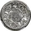 1/2 Rupee India-British George VI Silver 1943 (B)  DOT NGC AU58 KM# 552 (020)