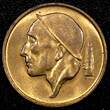 50 Centimes Belgium Baudouin I Bronze 1959  French Text UNC KM# 148.1 (24 098) unz
