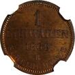 1 Schwaren Germany OLDENBURG 1869-B  NGC MS64 RB TOP GRADED Ex.HORN KM# 190(126)