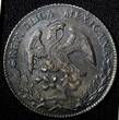 8 Reales MEXICO Silver 1881 Mo MH  Radiant cap Dark toned KM# 377.10 (27 552) Uncertified
