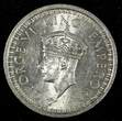 Rupee 1945 India-British George VI Silver 1944 (B)  Bombay Mint KM# 557.1 (27 322) Uncertified