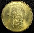 1 Krone Denmark Frederik IX 1947 NS  BETTER DATE 1st Year GEM BU KM# 837.1 (801) Uncertified