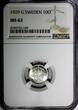 Sweden Gustaf V Silver 1929 G 10 Ore NGC MS62 KM#780 (149)