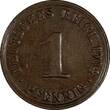 1 Pfennig Germany - Empire Wilhelm II Copper 1904 A  UNC KM# 10 (20 183) unz