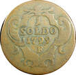 Italy 1 Soldo Italian States GORIZIA Francis II Copper 1799 F  Hall,Tyrol KM# 35 (5) Uncertified