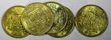 UKRAINE Brass Plated Steel 2023 50 Kopiyok UNC KM# 3.3c RANDOM PICK (1 Coin) unz