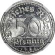 50 Pfennig Germany,Weimar Republic 1921 J  NGC MS64 1 GRADED HIGHER KM#27 (001)
