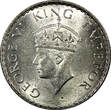 1/4 Rupee India-British George VI Silver 1940 (B)  Bombay UNC KM# 545 (22 335) unz
