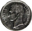 50 Centimos Venezuela Nickel 1965  Simon Bolivar NGC AU58 Y# 41 (249)
