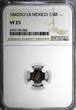 1/4 Real MEXICO Silver 1842 DO LR  Quarto NGC VF25 Durango SCARCE KM# 368.2 (084)