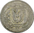 United Kingdom 25 Centavos Dominican Republic Copper-Nickel 1967  KM# 20a.1 (21 358) Uncertified