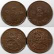 FINLAND Copper 1921 5 Penniä UNC KM# 22 RANDOM PICK (1 COIN) unz