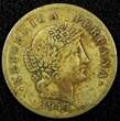20 Centavos PERU Brass 1943  WWII ISSUE Thick planchet KM# 221.1 (25 034) Uncertified