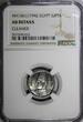 2 Piastres EGYPT Farouk (1936-1952) Silver AH1361//1942  NGC AU DET KM# 365 (025)