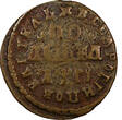 Russia PETER I Copper 1713 Polushka 2,05 g. Ilyn1;GM-77,29;D-2;SCARCE KM#114 (6) Uncertified