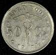 50 Centimes Belgium Nickel 1923  French text XF KM# 87 (25 017) Uncertified