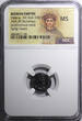 Nummus Roman HELENA AD 324-328/30 AE4 BI  NGC MS /GODDESS PAX (196)