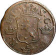 SWEDEN COPPER Frederick I 1749 2 Ore,S.M.Struck at Avesta Mint .KM# 437 (2341) Uncertified
