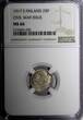 25 Pennia Finland Silver 1917 S  Civil War Coinage NGC MS66 GEM BU KM#19 (20)