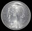 1 Franc 1956 FRANCE Aluminum 1957 B  Beaumont-le-Roger Mint UNC KM# 885a.2 (26 984) unz