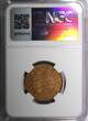 1/4 Anna India-British George VI 1942 (B)  Short Trefoils NGC MS63 RB KM# 531 (2)