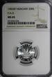Hungary 1983 BP 20 Fillér FAO Mintage-50,000 NGC MS65 TOP GRADED KM# 627 (036)