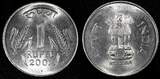 1 Rupee India-Republic 2001  UNC/BU KM# 92.2 RANDOM PICK (1 Coin) (23 977) unz