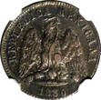 10 Centavos MEXICO Silver 1880 CH G  NGC XF45 Chihuahua RARE TOP GRADE KM403.1(3)