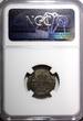 RUSSIA Elizabeth Silver 1748/7 Grivennik OVERDATE NGC AU50 RARE Bitkin-Unlisted