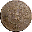 SWEDEN Frederick I 1749 2 Ore,S.M Low Mintage:313,000 Avesta Mint. KM#437 (516) Uncertified